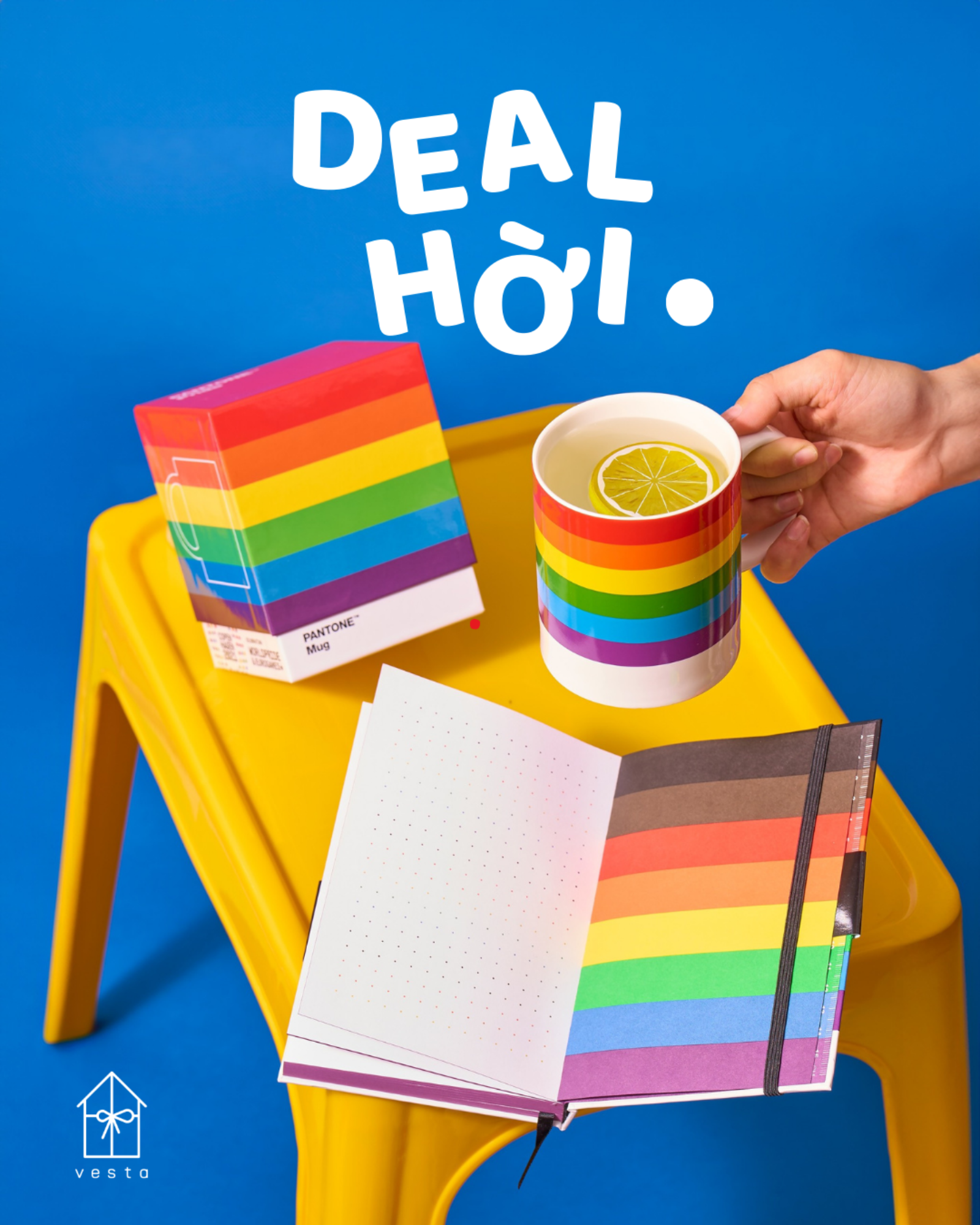  Combo Pride Mug & Pride Notebook 