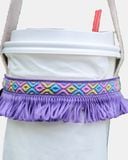  Violet Ribbon Tassels Cup Holder 