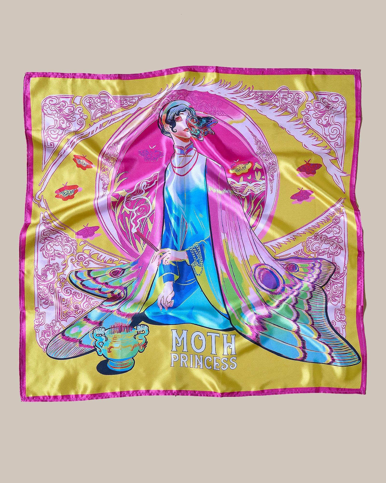  Scarf 60x60cm | Khăn lụa - Tiger 
