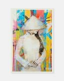  Ao Dai Color Postcard 