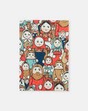  Doll Fabric Notebook 