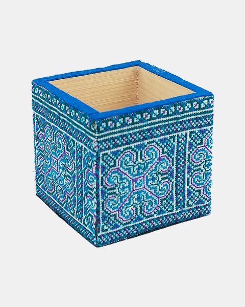  Square Wooden Pot - Chậu Gỗ Hình Vuông 