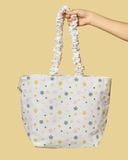  Túi Tote Vải Canvas Lena Dây Chun - Size L 