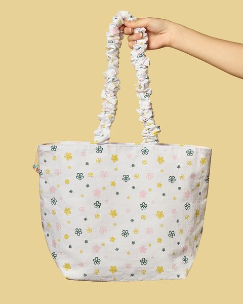  Túi Tote Vải Canvas Lena Dây Chun - Size L 