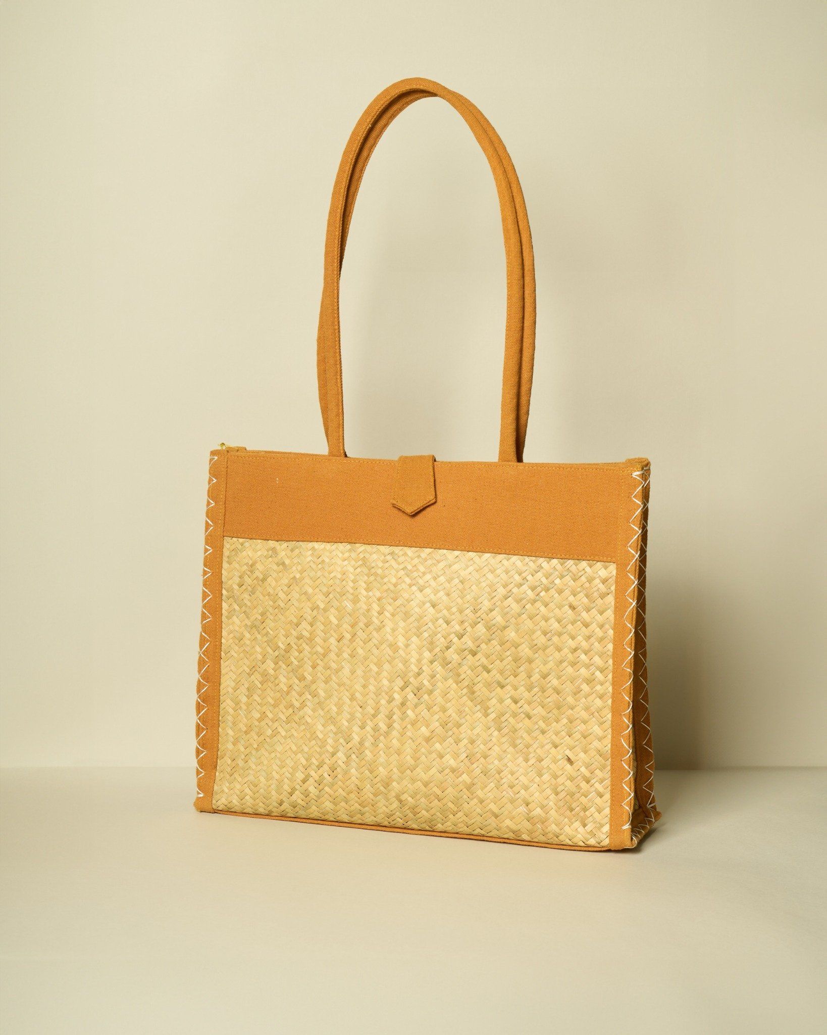  HEMP LEPORONIA BAG/ TÚI XÁCH THỔ CẨM CỎ BÀNG 