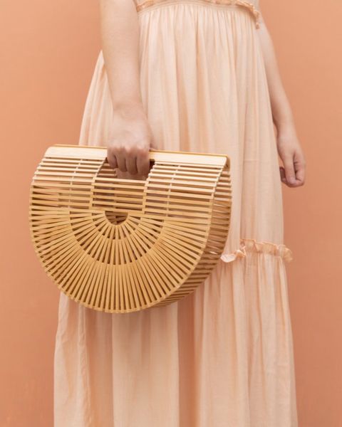  Halfmoon Bamboo Bag 