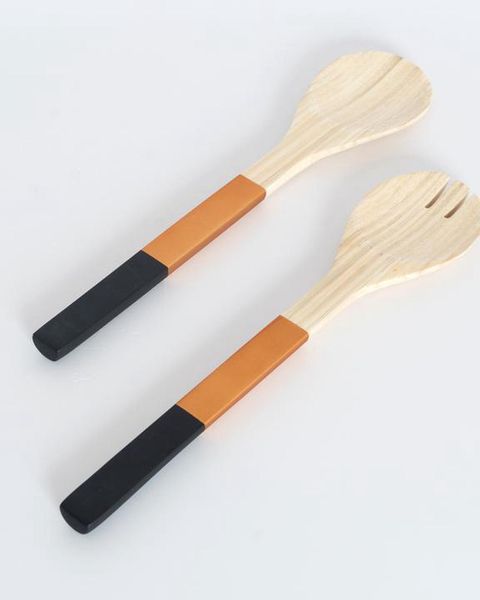  Bamboo Salad Server 