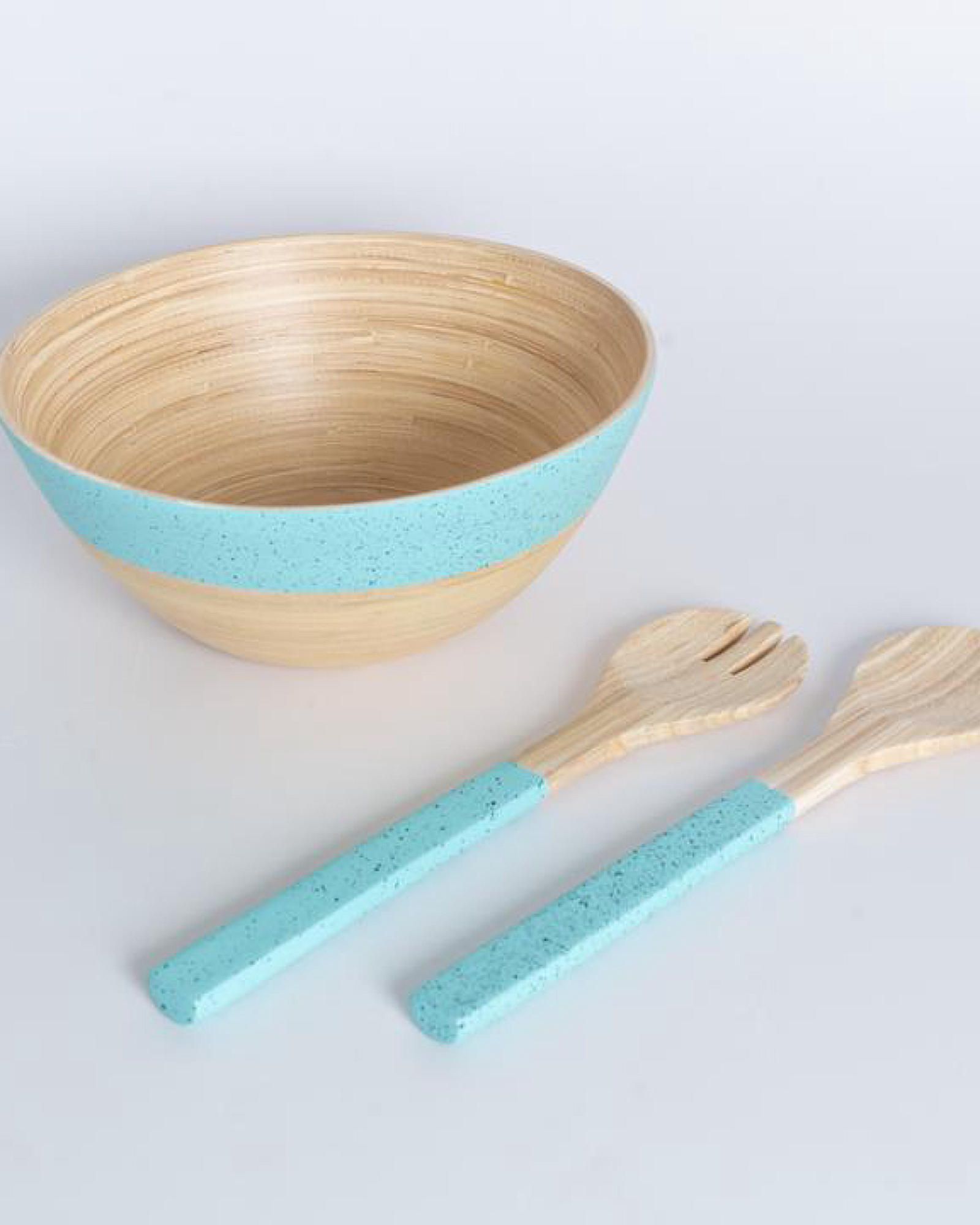  Bamboo Salad Server 