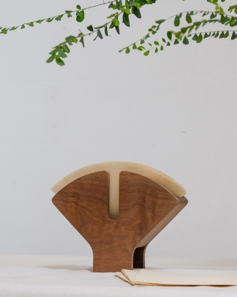  Beech Ginko Holder /Đế giấy hình Ginko 