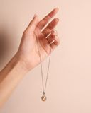  Citrin Alloy Necklace 