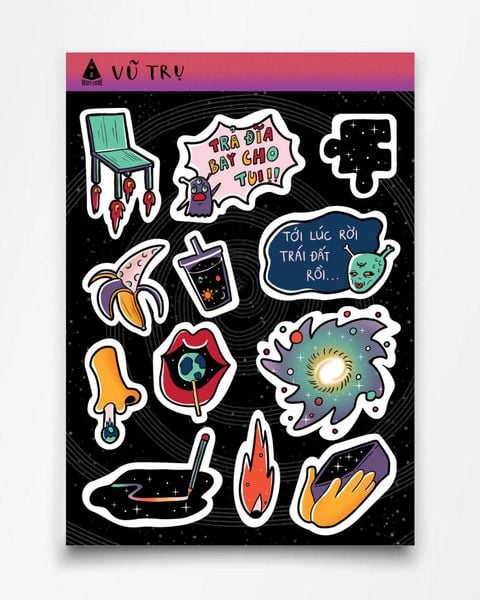  The Universe Sticker 