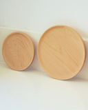  Maple Round Tray 12/Khay tròn 12cm gỗ Maple 