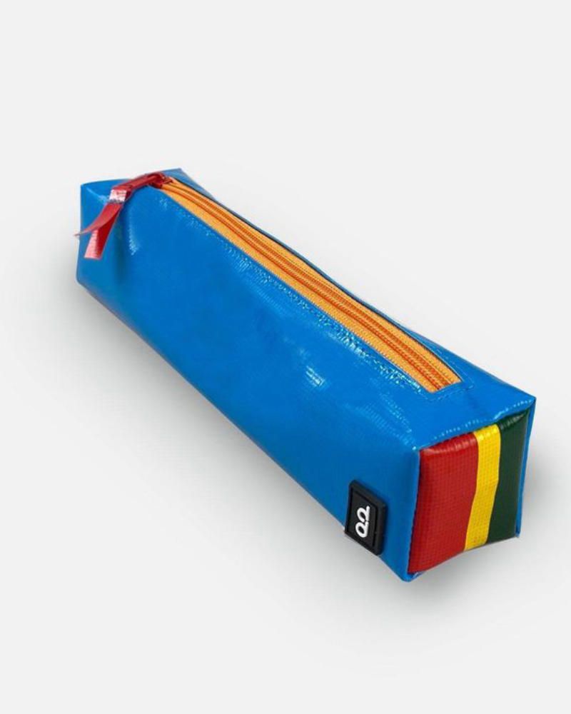  Used Tarp Blue Pencil Case - Hộp Đựng Bút Chì Lam 03 