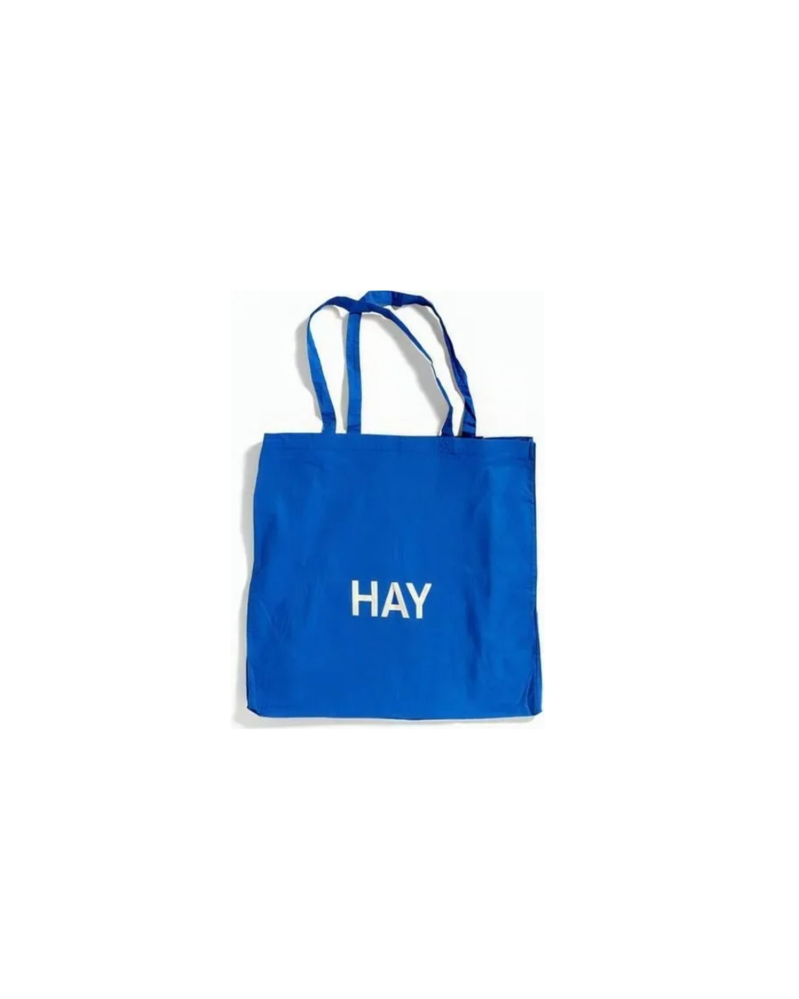  TOTE BAG - BLUE WITH WHITE LOGO 