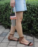  Brown orange Tassels (Quai vải - PP006) 