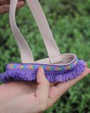  Violet Ribbon Tassels  (Quai vải - PP008) 