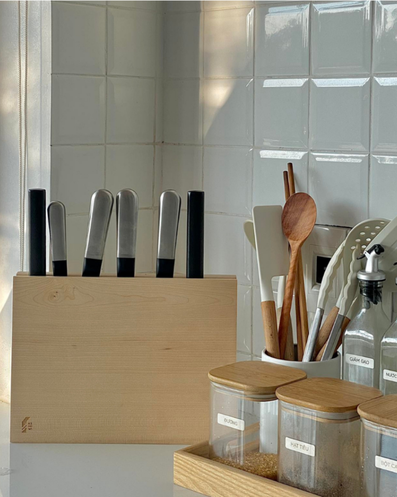  Knife Stand/Kệ gác dao 