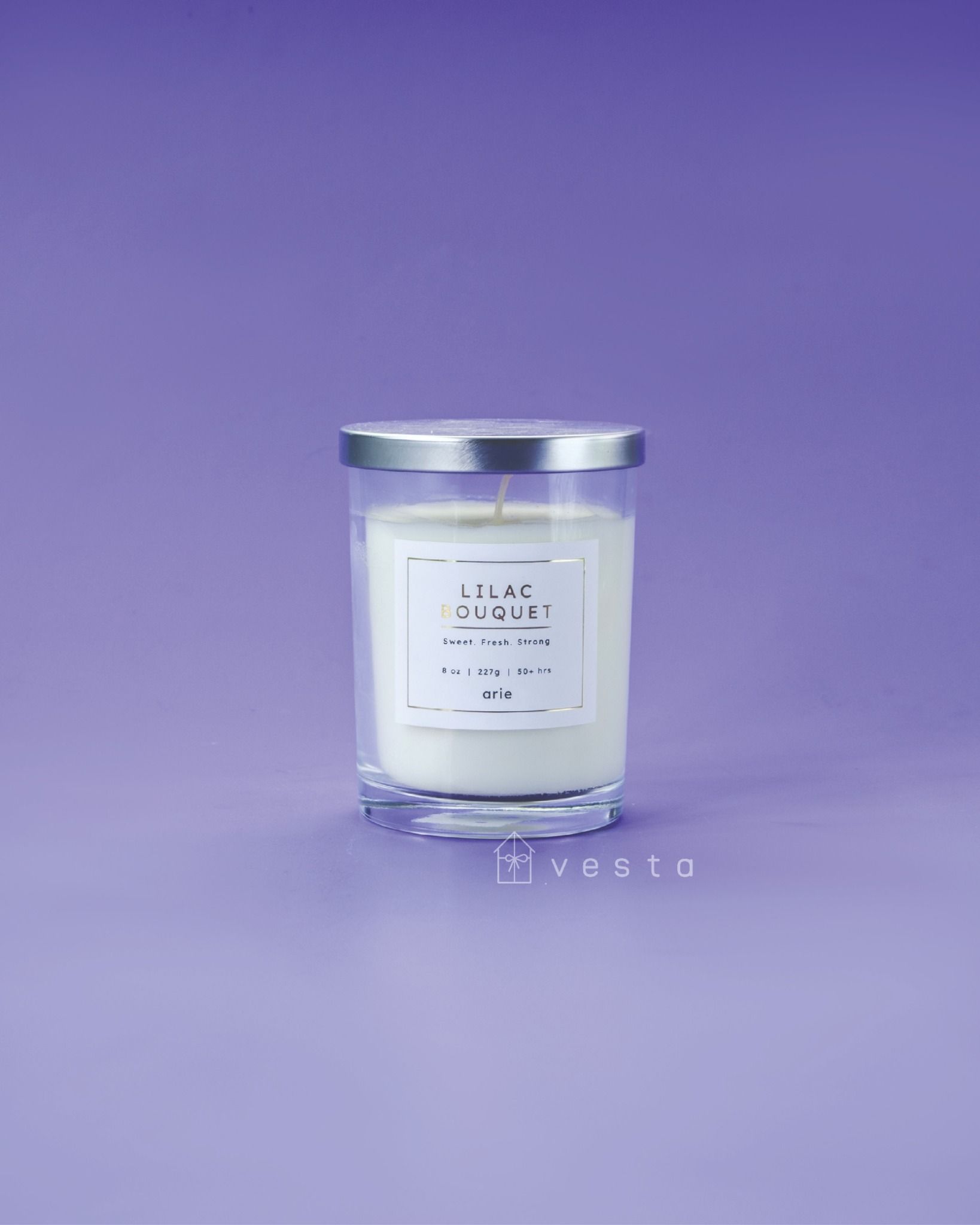  Scented Candle Arie - Lilac Bouquet 