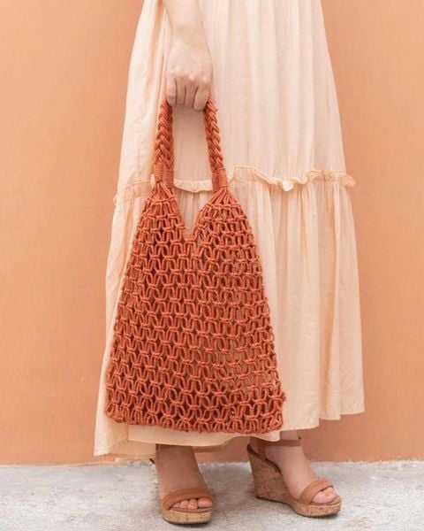  Handcrafted Macrame Bag 