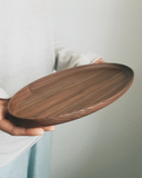  Maple Oval Tray - Khay Oval Gỗ Maple 