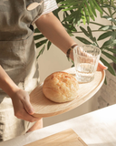  Maple Oval Tray - Khay Oval Gỗ Maple 