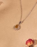  Citrin Alloy Necklace 