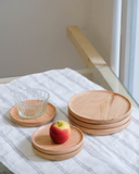  Maple Round Tray 12/Khay tròn 12cm gỗ Maple 