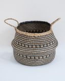  Eco-Friendly Seagrass Storage Pattern Basket 