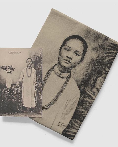  Tea Towel - Femme Saigonnaise 
