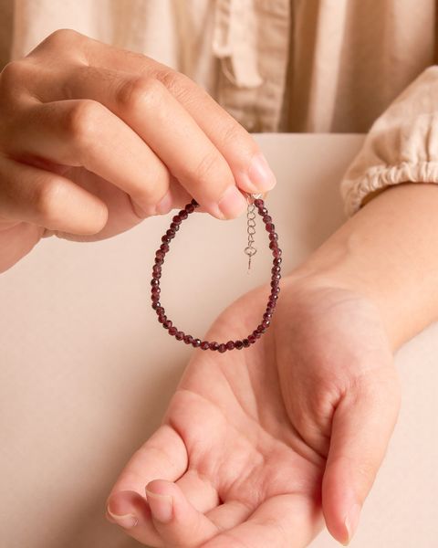  Vòng Tay 3li Cắt Giác - Đỏ 