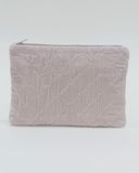  Velvet Embroidery Clutch 