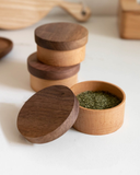  Wooden Box/Hũ tròn 
