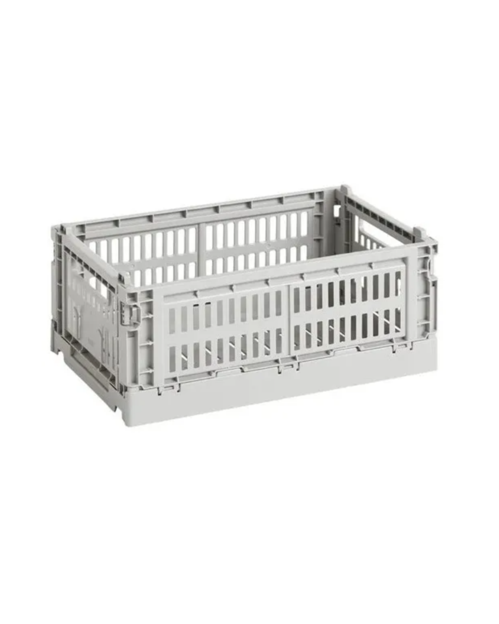  COLOUR CRATE BASKET, SIZE S - LIGHT GRAY 