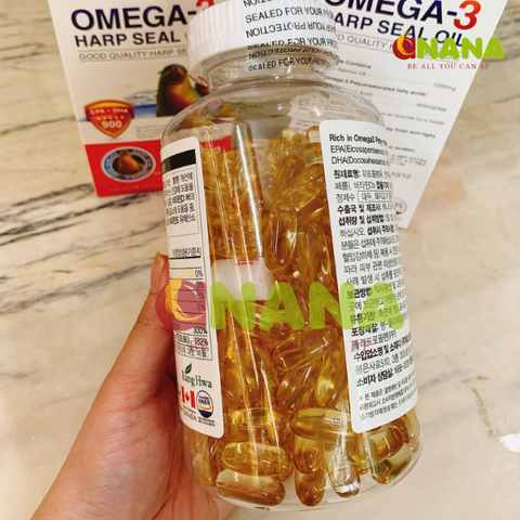  Tinh Dầu Hải Cẩu Omega 3 Hàn Quốc 