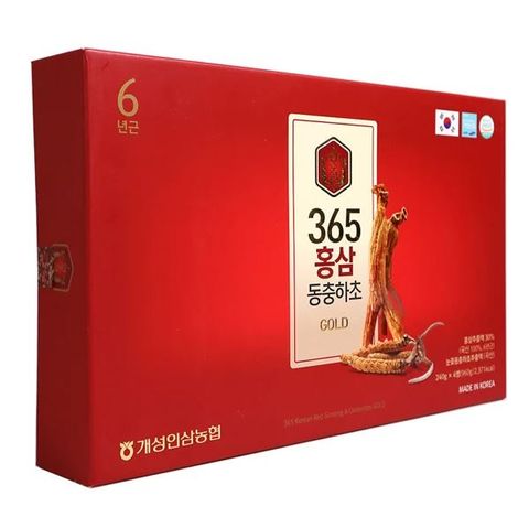  Cao hồng sâm đông trùng 240g x 4 lọ 