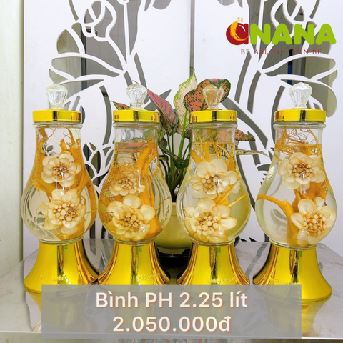  BÌNH RƯỢU SÂM PHÚ HÒA 2.25 LIT 