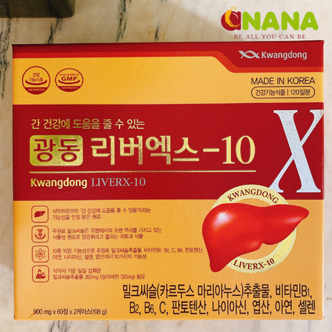  Viên bổ gan Kwangdong liverx-10 