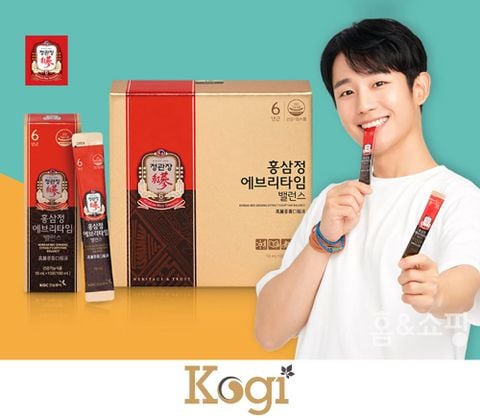  Tinh chất hồng sâm pha sẵn Everytime Balance KGC 