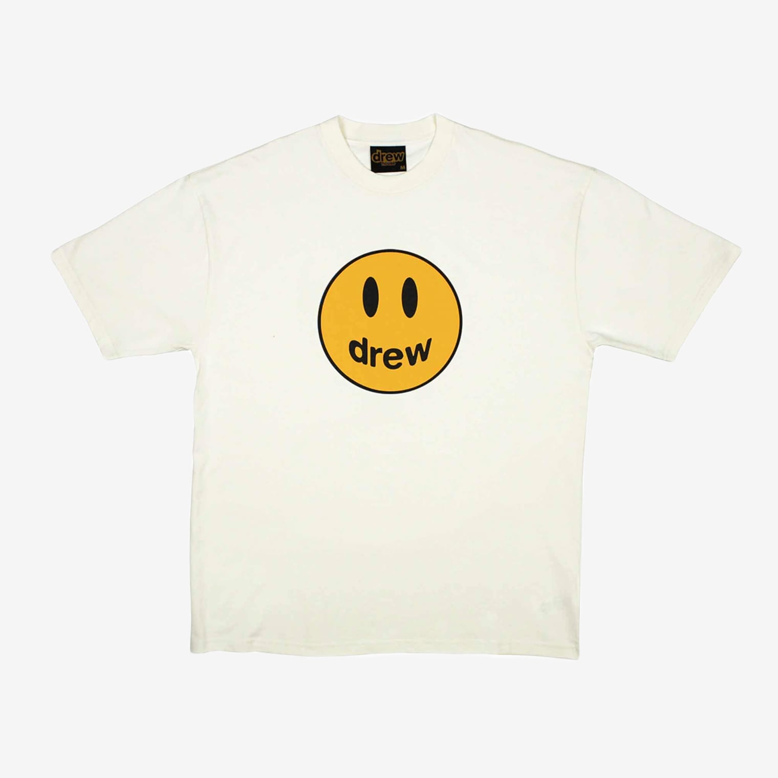 drew white tee