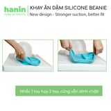  Khay ăn dặm chống đổ silicone Beanie 