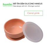  Bát ăn dặm Silicon chống đổ Haneus 