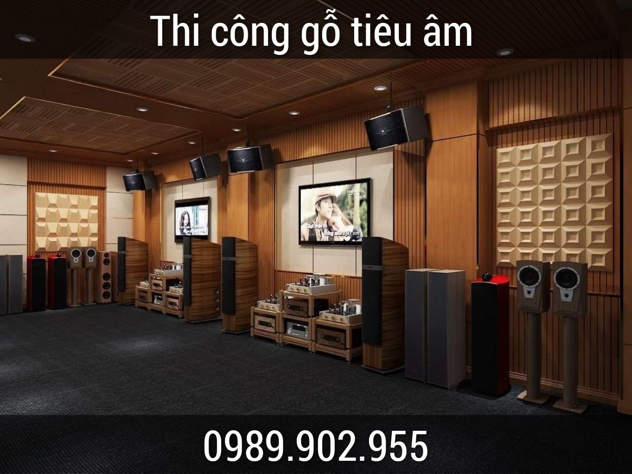 Báo giá thi công gỗ tiêu âm