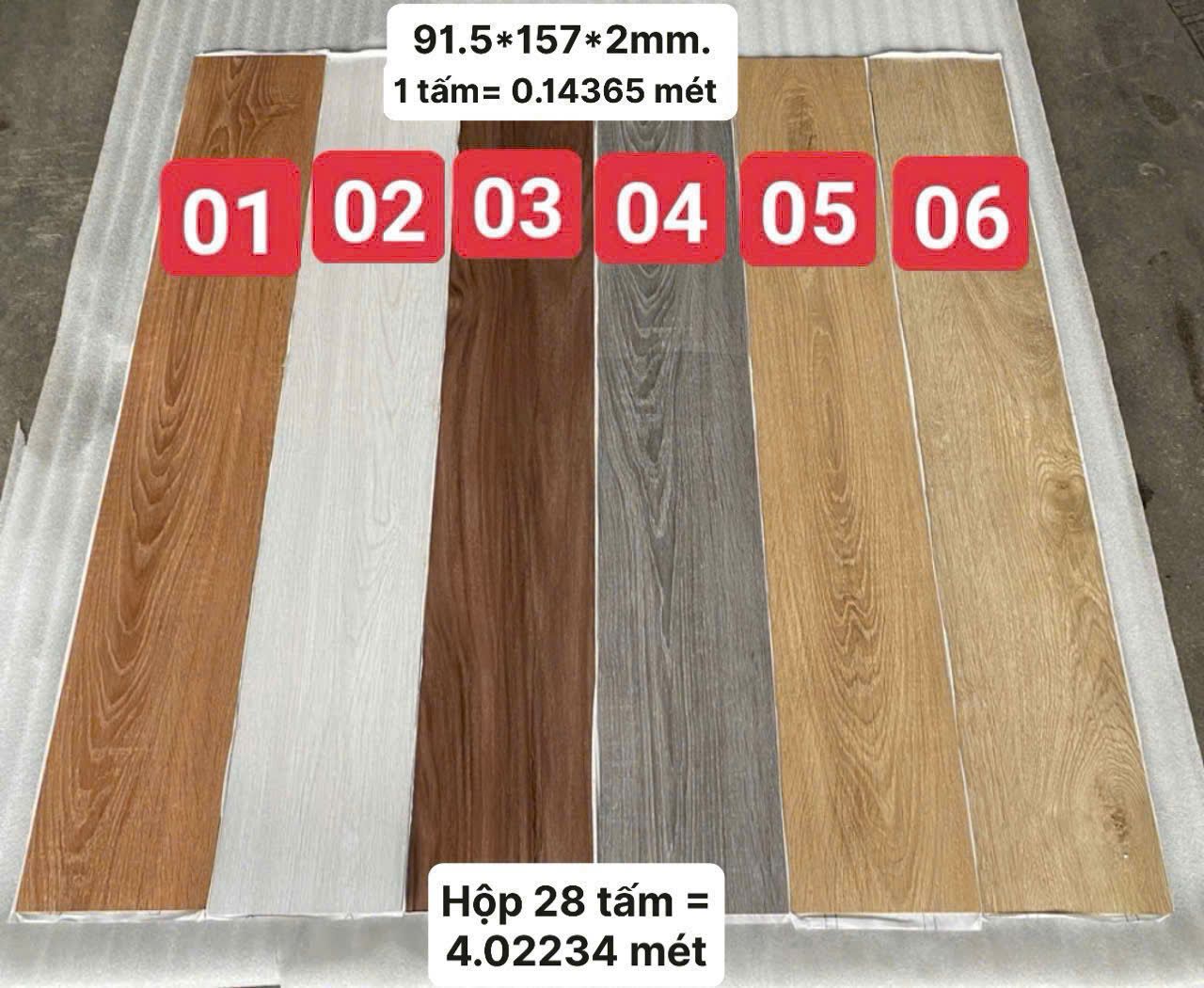 Sàn nhựa giả gỗ có keo dán