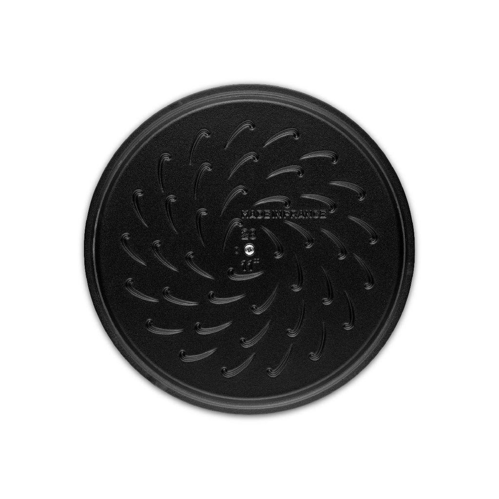  Staub - Nồi Tròn Nắp Có Hình Cây Thông Màu Xanh Rêu – 24cm 