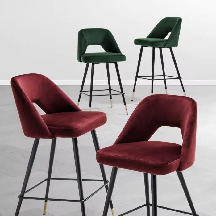  BAR STOOL AVORIO GREEN 