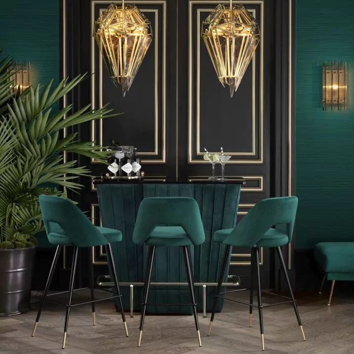  BAR STOOL AVORIO GREEN 