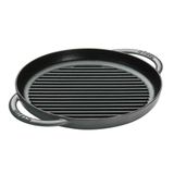  Staub - Chảo Gang Nướng Màu Xám - 26cm 