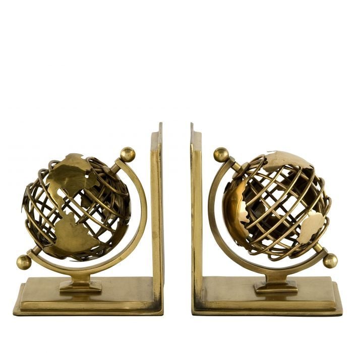  Eichholtz BOOKEND GLOBE SET OF 2 