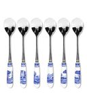  Spode - Blue Italian Teaspoons Set of 6 