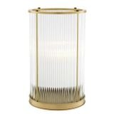  Eichholtz Hurricane Mayson Antique brass finish | clear glass 